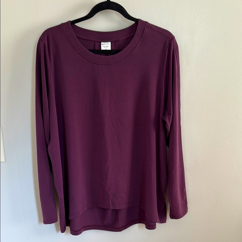Athleta long Sleeve With Ease Top - Size L
